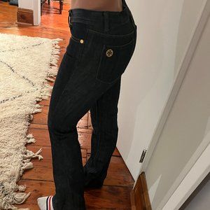 Tory Burch Classic Dark Wash Denim Jeans